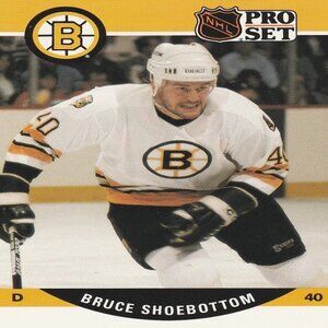 Bruce Shoebottom - 1990 Pro Set Hockey Card